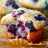 Blaubeermuffin